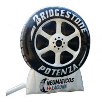 Inflable Publicitario Tipo Llanta