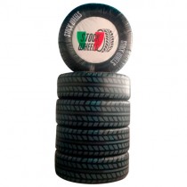 Pila de Llantas 4.5 mts