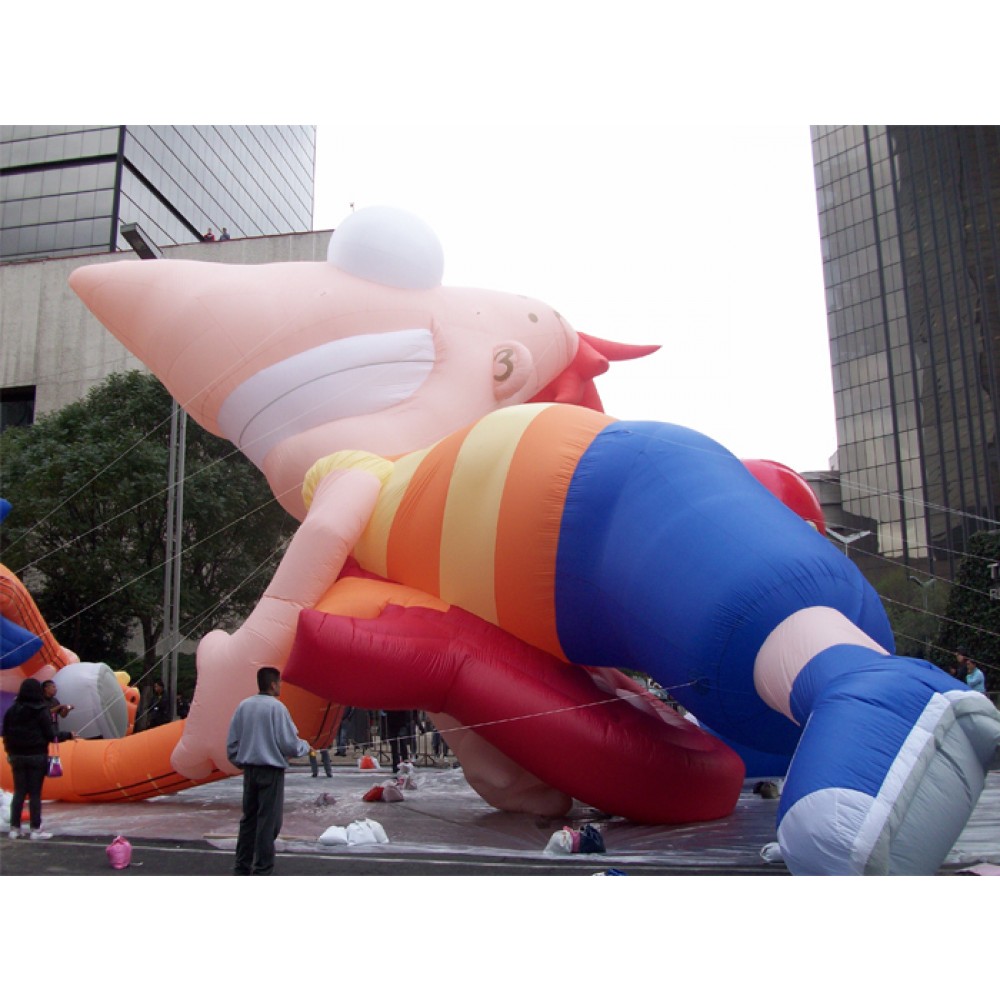 Globos Gigantes para Desfile Phineas y Ferb