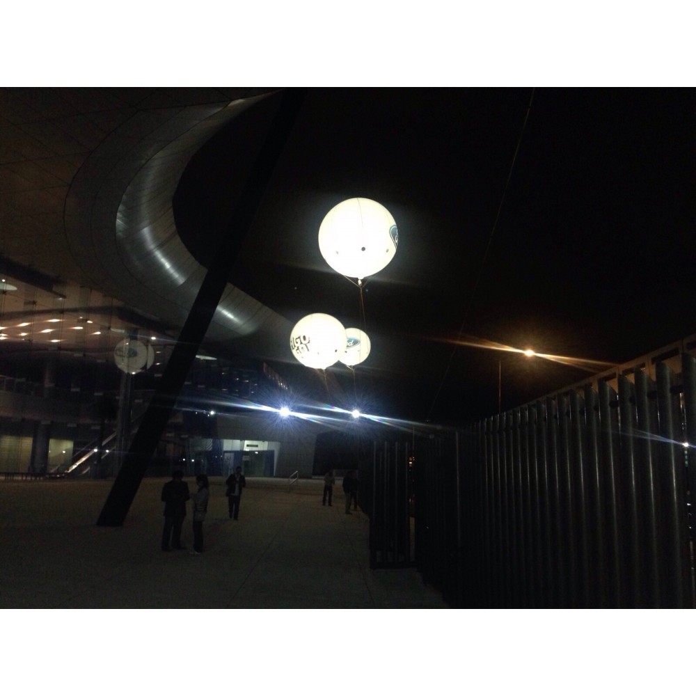 Globos iluminados