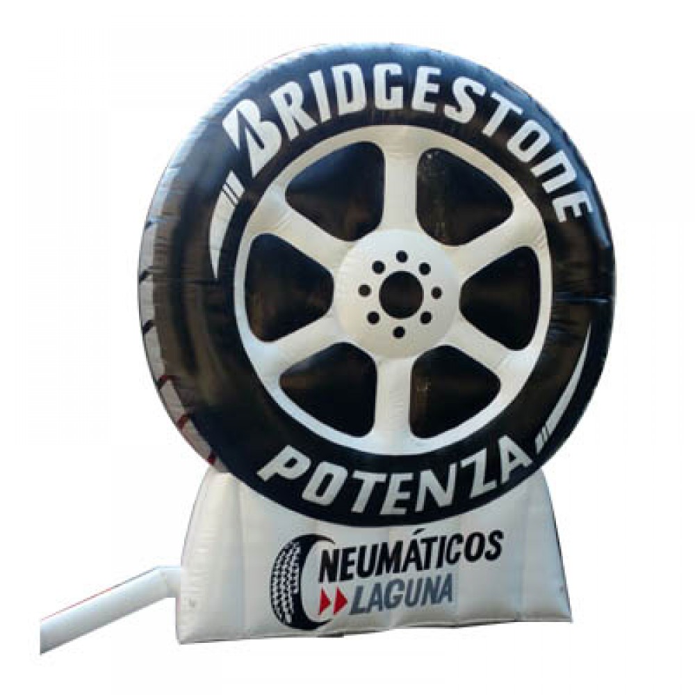 Inflable Publicitario Tipo Llanta
