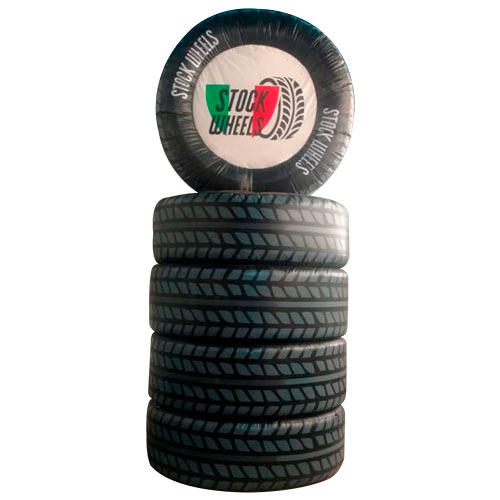 Pila de Llantas 4.5 mts