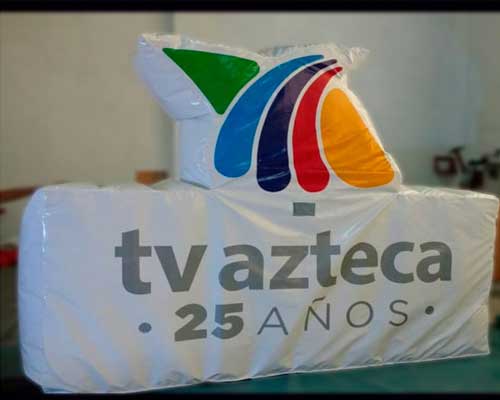 Inflable TV Azteca