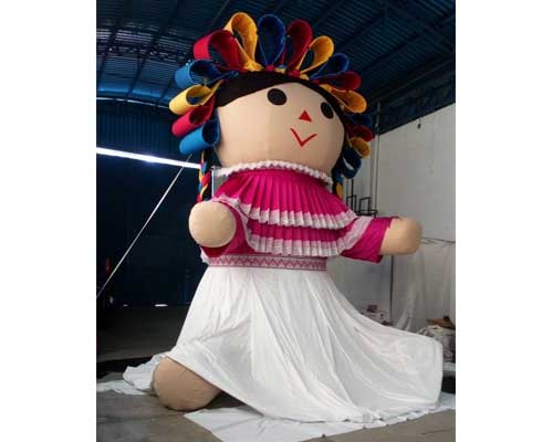 Inflable Muñeca Lele Querétaro