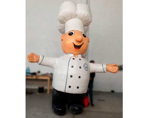 Inflable Chef Publicitario