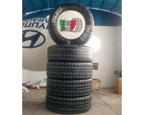 Inflable Pila de Llantas