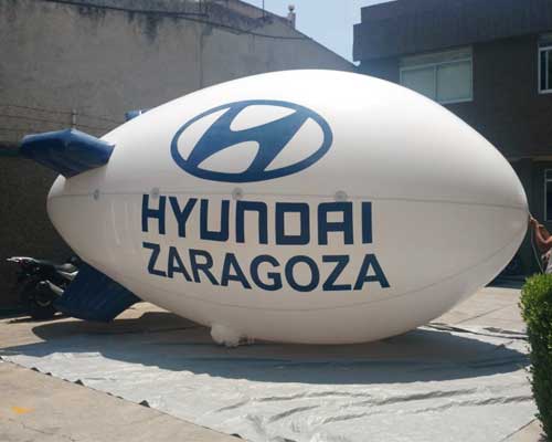 Zeppelin Inflable Hyundai